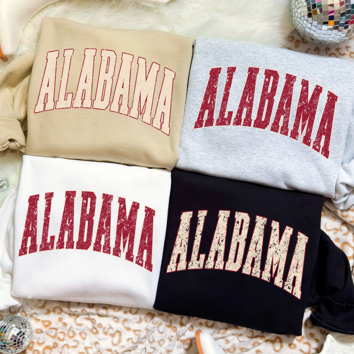 Alabama PNG Bundle | Retro Distressed Alabama Varsity PNG | Game Day Digital Download