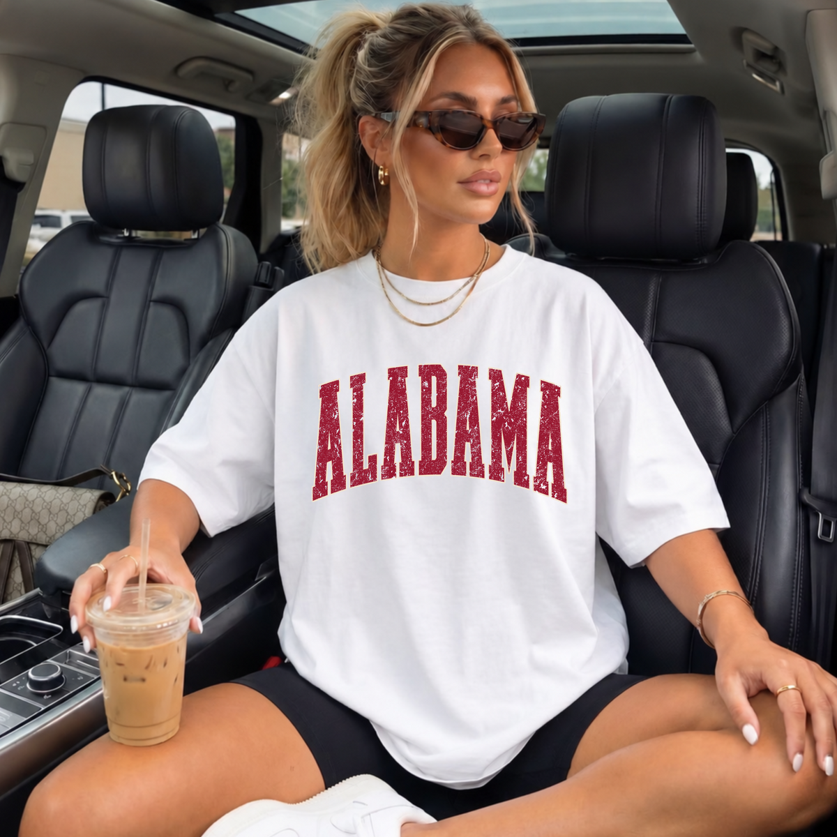 Alabama PNG Bundle | Retro Distressed Alabama Varsity PNG | Game Day Digital Download