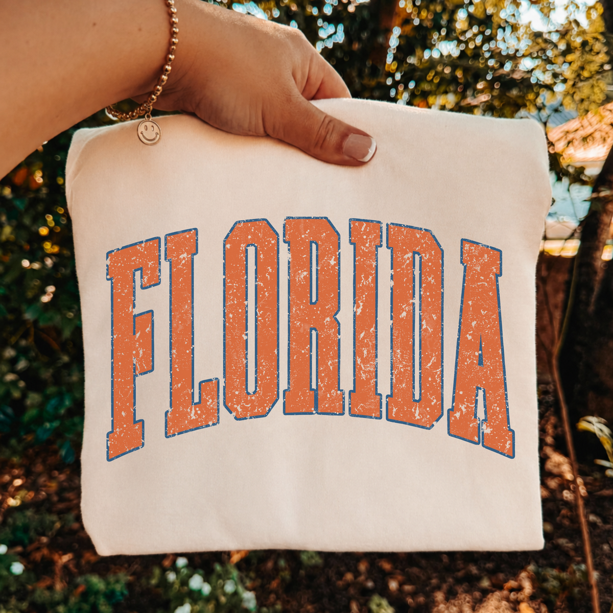 Vintage Florida PNG Bundle | Retro Distressed Varsity Lettering | Game Day Digital Download
