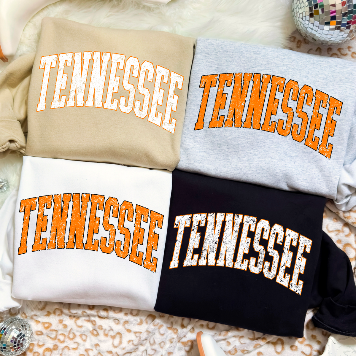 Tennessee PNG Bundle | Retro Distressed Varsity Digital Download